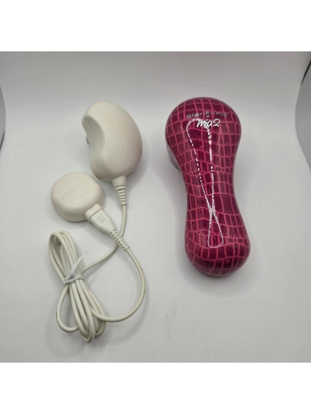 Clarisonic Mia 2 Sonic Skin Cleansing System w/ Charger  Pink Design NO BRUSH